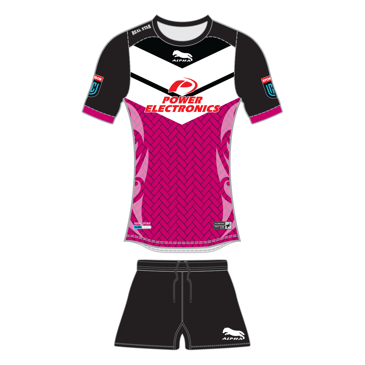 Ladies Rugby Sublimation Kit